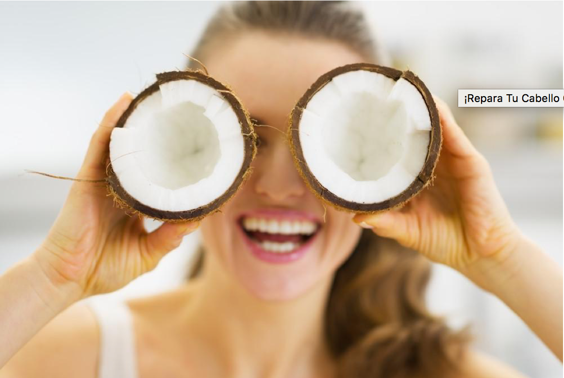 ¡Repara Tu Cabello Con Aceite de Coco!