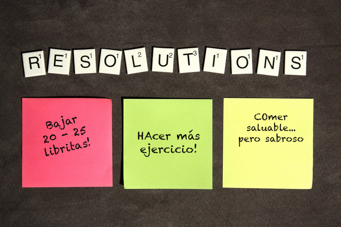 10 tips para tus resoluciones de año nuevo